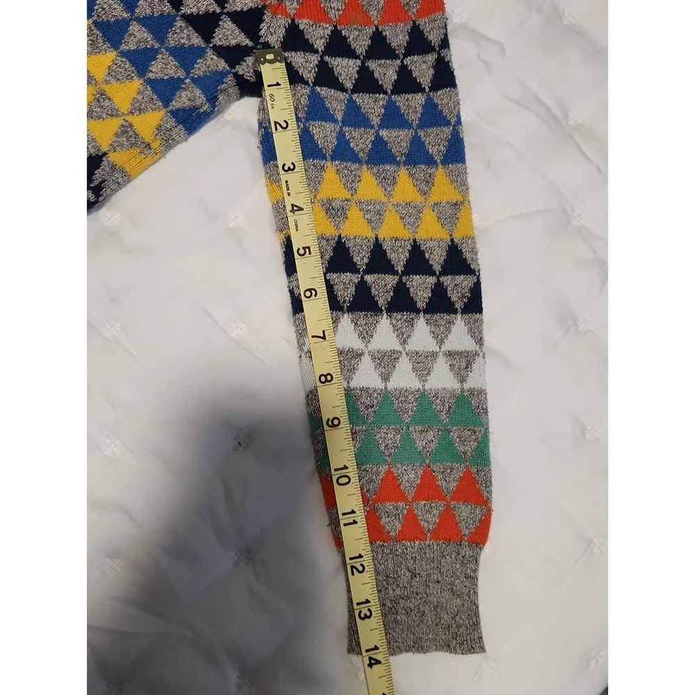 Gap Kids Sweater Size M (8) Marled Grey Prism Style Pre-Owned Excellent